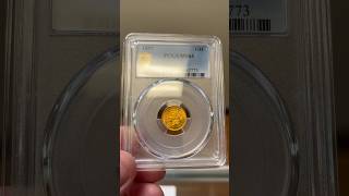 Spectacular Color  1857 Gold Dollar ~ Philadelphia Mint ~ PCGS MS64