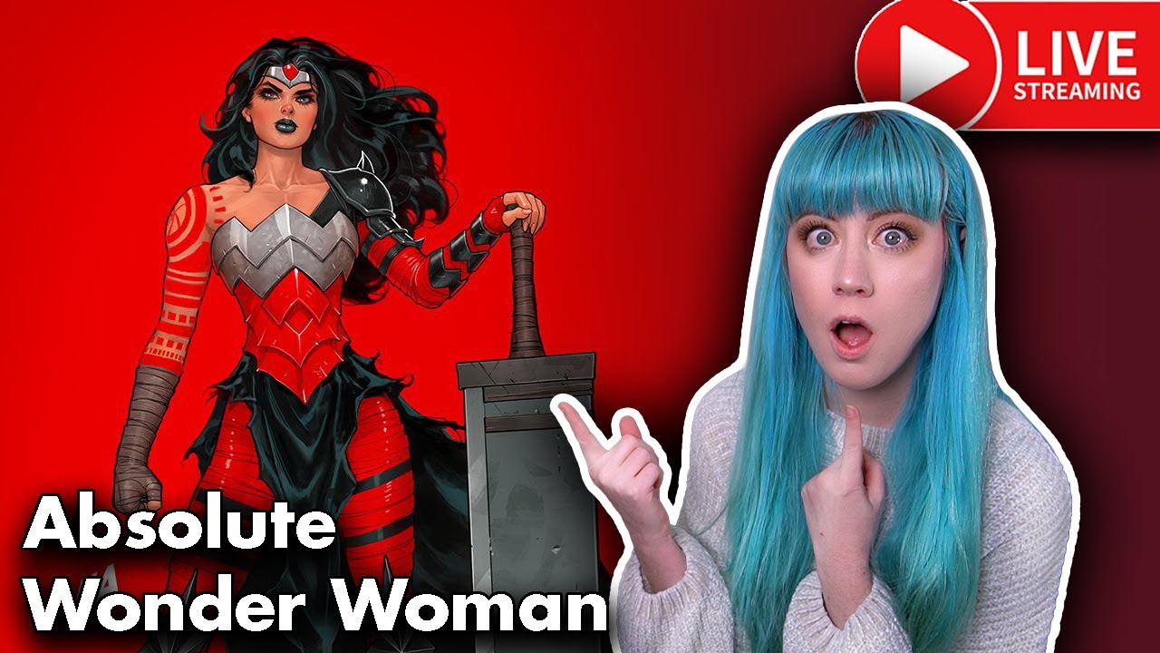 Absolute Wonder Woman Cosplay- DC Comics (Episode 1) Live Crafting Stream