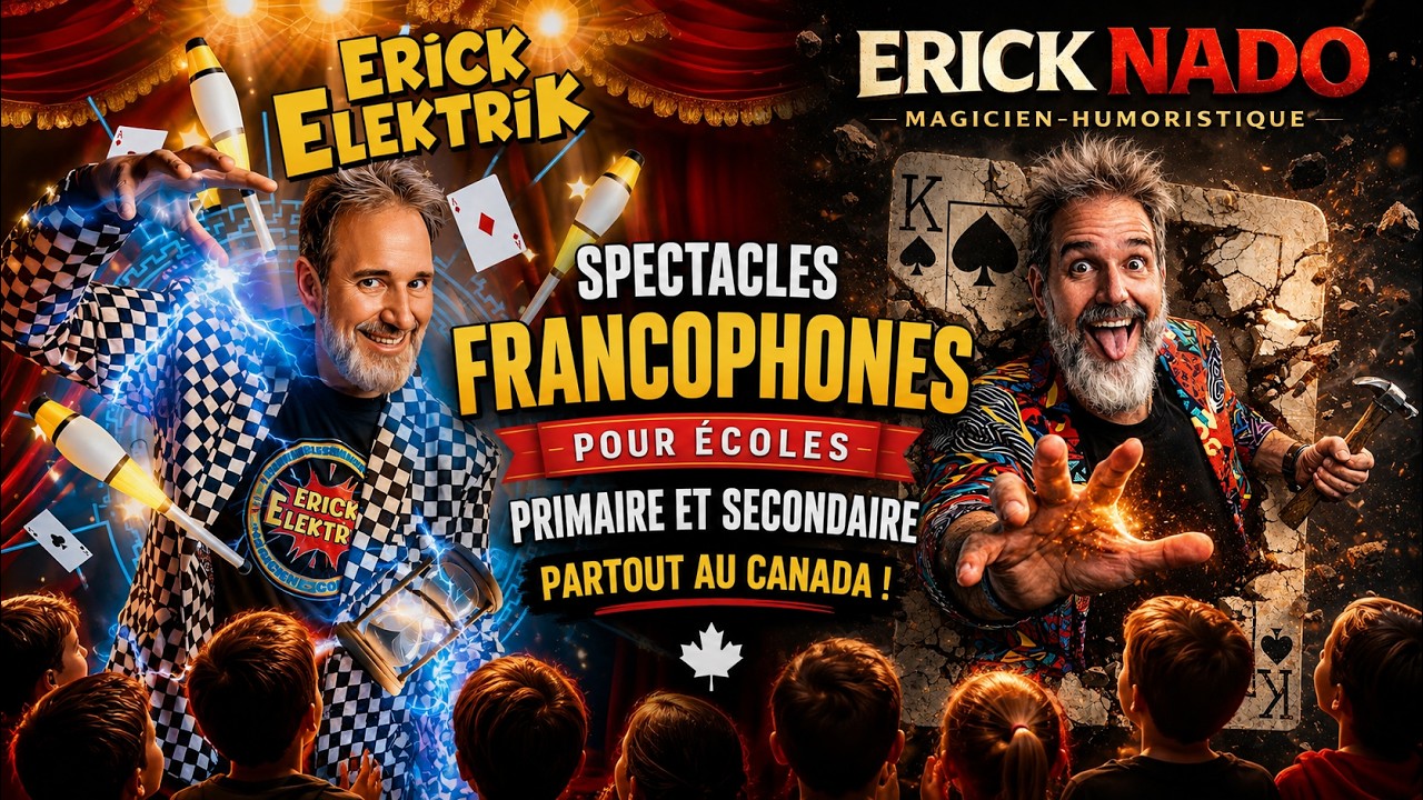 Guide spectacle en français pour les écoles francophone du Canada