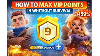 Ultimate guide on VIP - Whiteout Survival | How to increase VIP XP point F2P Max level VIP tips | Ultimate guide on VIP - Whiteout Survival | How to increase VIP XP point F2P Max level VIP tips |
