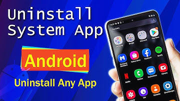 How to uninstall system app on android without root