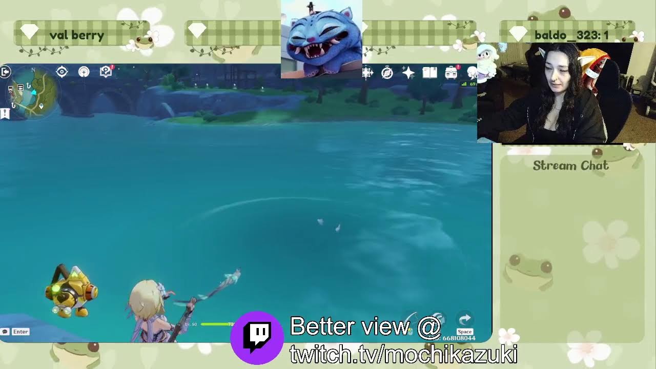 Mentioned You: Where are UWU? ‼️💜 Genshin + Pokémon stream ✨️ IG ➡️ link in bio 💓 throne