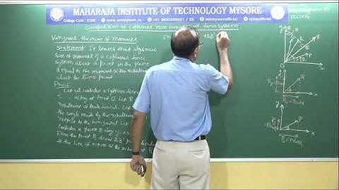 Non-Concurrent Force System | 1/2 Sem | Module 1 | ECE and Mech (18CIV14/24) | Session 7