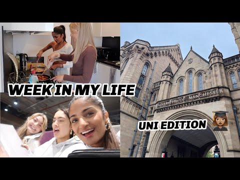 WEEK IN MY LIFE AS A UNI STUDENT! first week back at uni??‍? | Kim Mann