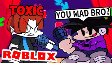 I Made TOXIC Players RAGEQUIT In Roblox Funky Friday