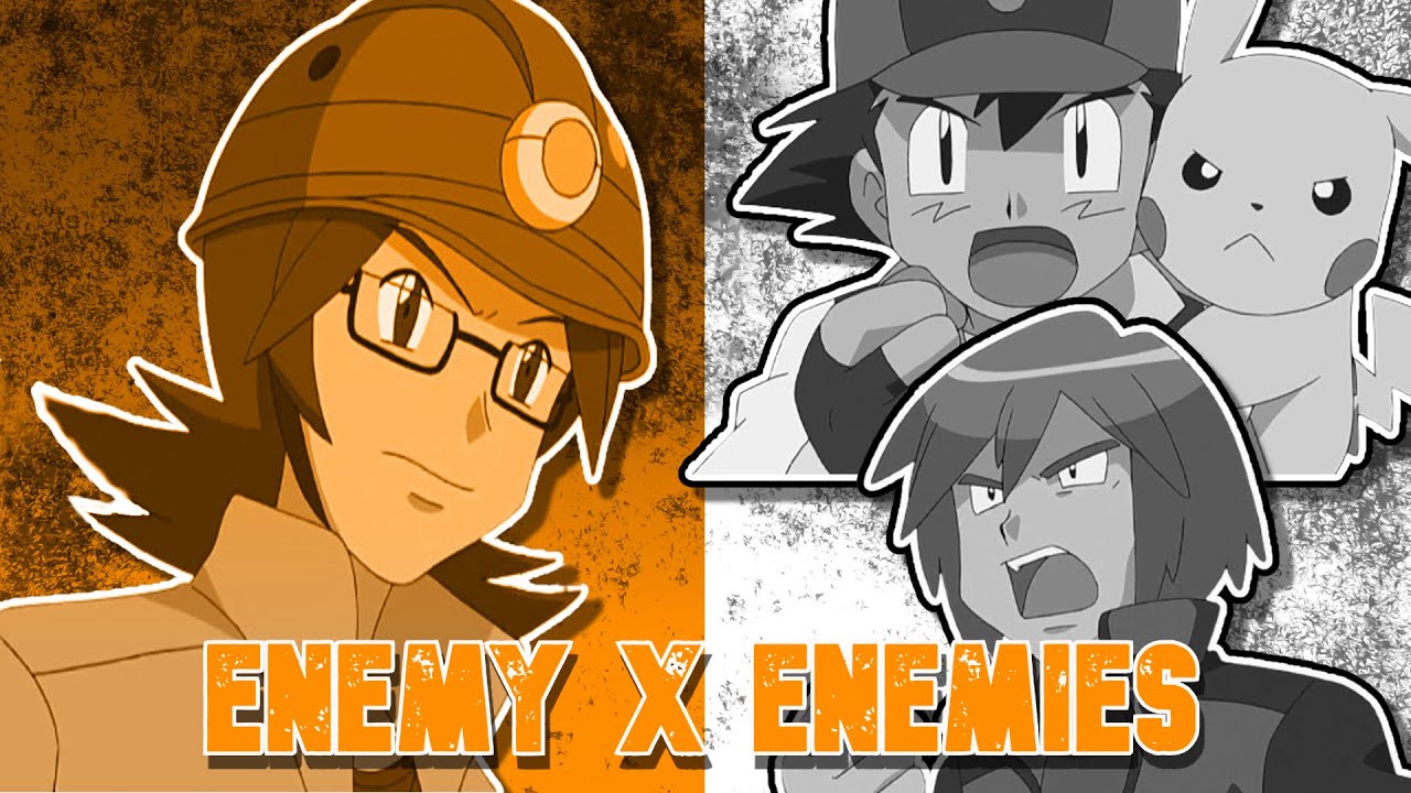 Roark vs Ash and Paul (Pokemon AMV) (Enemy x Enemies) YouTube