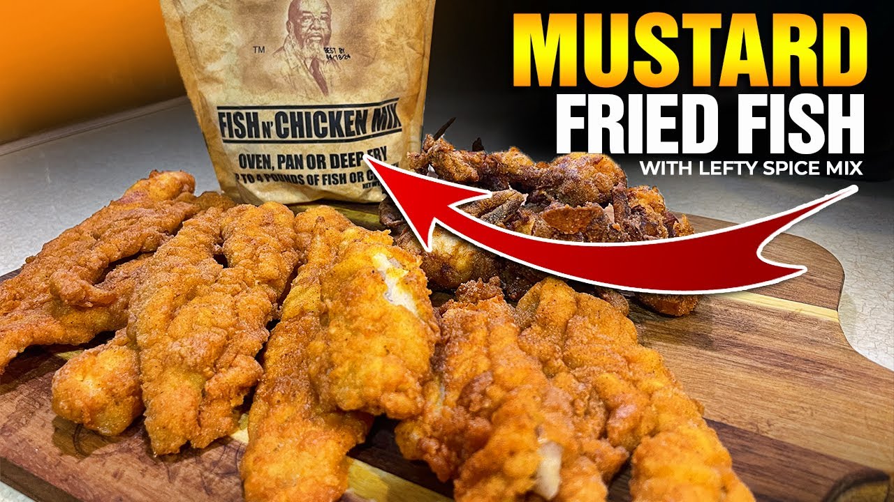 Deliciously Crispy Mustard Fried Fish Recipe Easy and Flavorful Seafood Dish Lefty's Spice