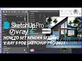 SKETCHUP IT | How To Set V-Ray 5 Render Setting | Best Render Setting | Sketchup 2021+ V-Ray 5