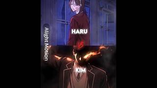 HARU SEONG VS SUHYEON KIM edit|| #lookism #shortsfeed #fyp #feed #shorts #1v1