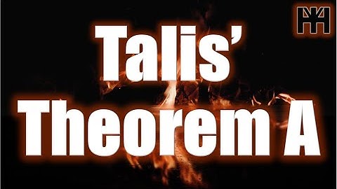 1st Sec | Talis’ Theorem A | Unit 4 Lesson 2 Part 1