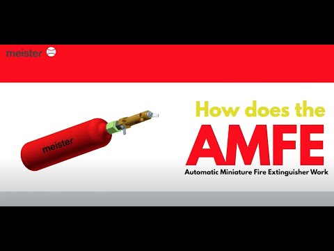 AMFE - HOW DOES THE AUTOMATIC MINIATURE FIRE EXTINGUISHER WORK?