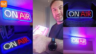 On-Air LED Neon Sign Board Price | TEMU Neon Sign