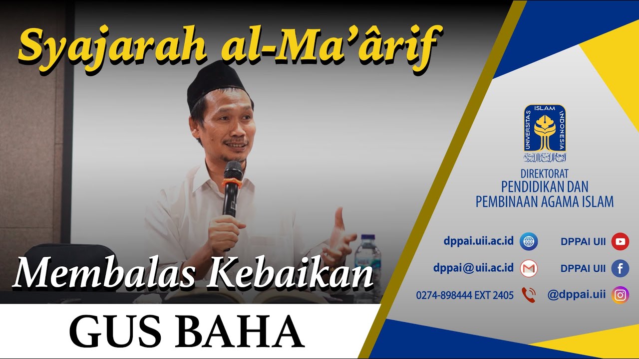 Kajian Kitab Syajarah al-Ma'ârif | Membalas Kebaikan Orang Lain | Gus Baha