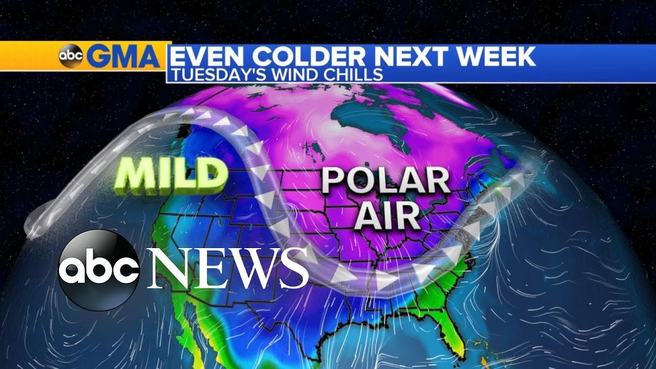 Temperatures plummet from Midwest to South, Northeast l ABC News