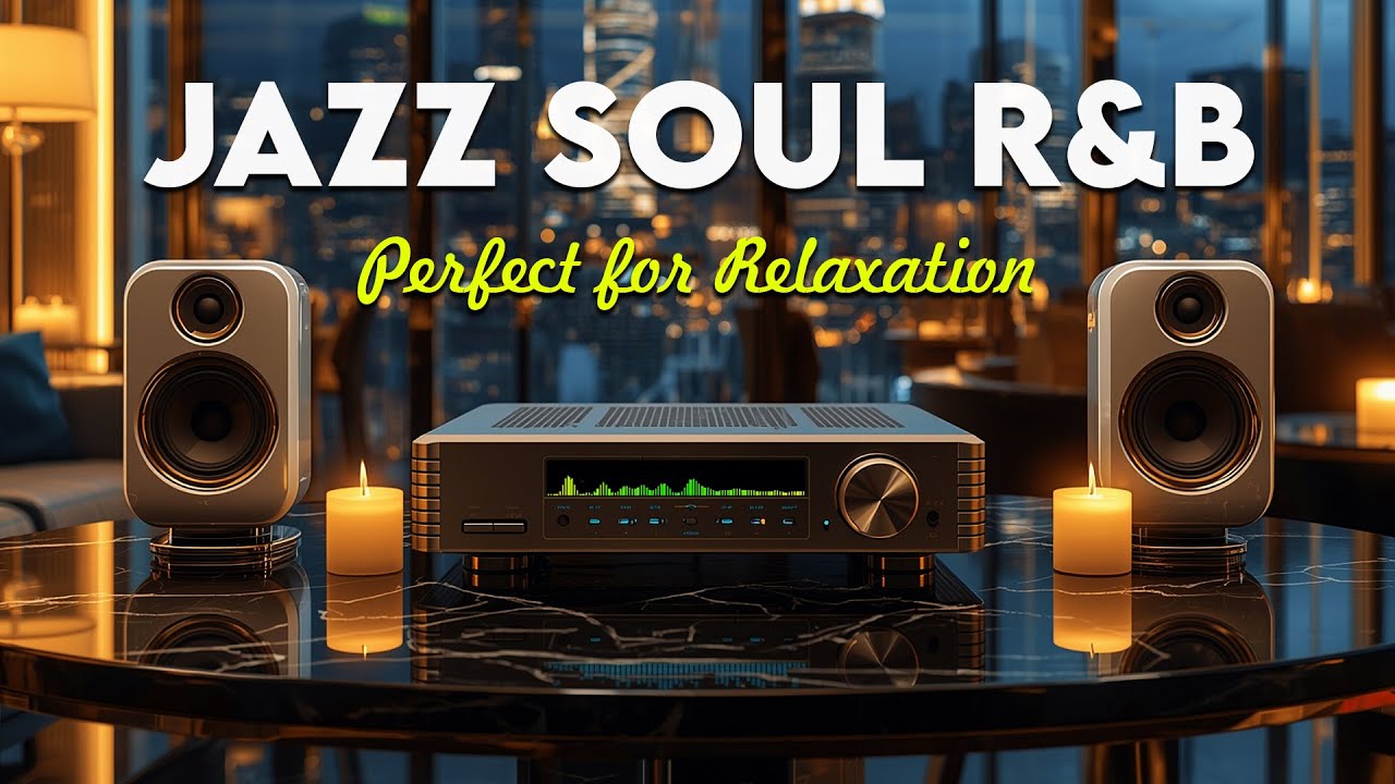 Smooth Jazz & Soul R&B – Golden Hour Lounge Setting for Inner Peace and Smooth Focus