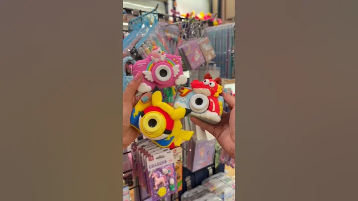 Cutest Kawaii camera 📸 #shortsviral #kawaii #miniso #stationarycollection