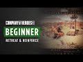 COH3 BEGINNER TUTORIAL - How to retreat &amp; reinforce
