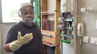 mise en service installation électrique complète
