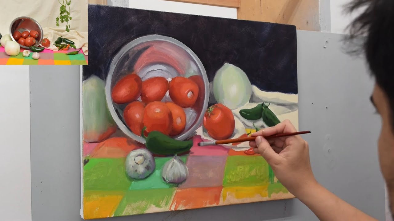 Мой пошаговый процесс рисования