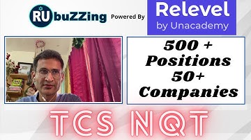 TCS NQT - Re-enactment - Tech Round - Video powered by Relevel by Unacademy - CS Interview