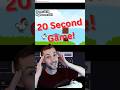 How to Make a GAME in 20 SECONDS!