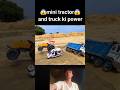 rc mini track plat gaye trakter sa nekla #rc #ytshorts 😱😱 #rctractor #minitractor #viral