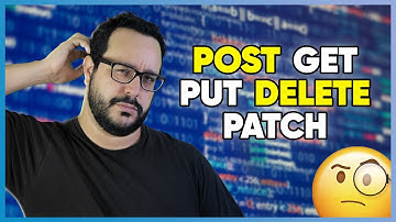 Verbos ou Metodos HTTP [POST, GET, PUT, DELETE] qualquer linguagem