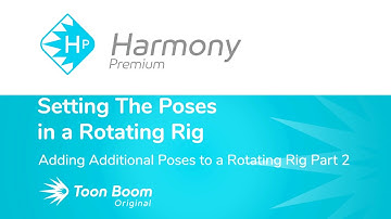How to Add Additional Poses to a Rotating Rig with Harmony Premium Part 2