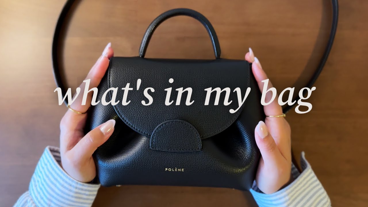 What's in My Bag 🖤 Polene Numero Un Nano - YouTube