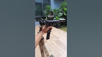 Action Army AAP-01 full auto firing