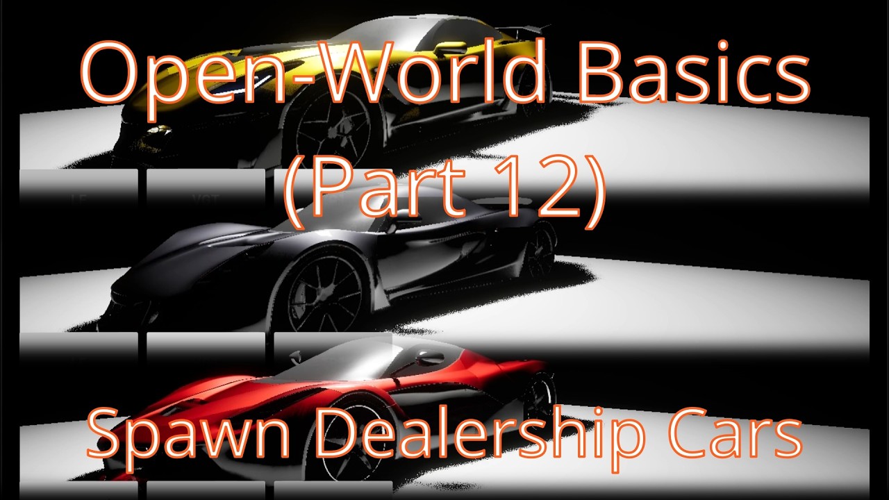 Dealership level: Spawn Dealership Cars