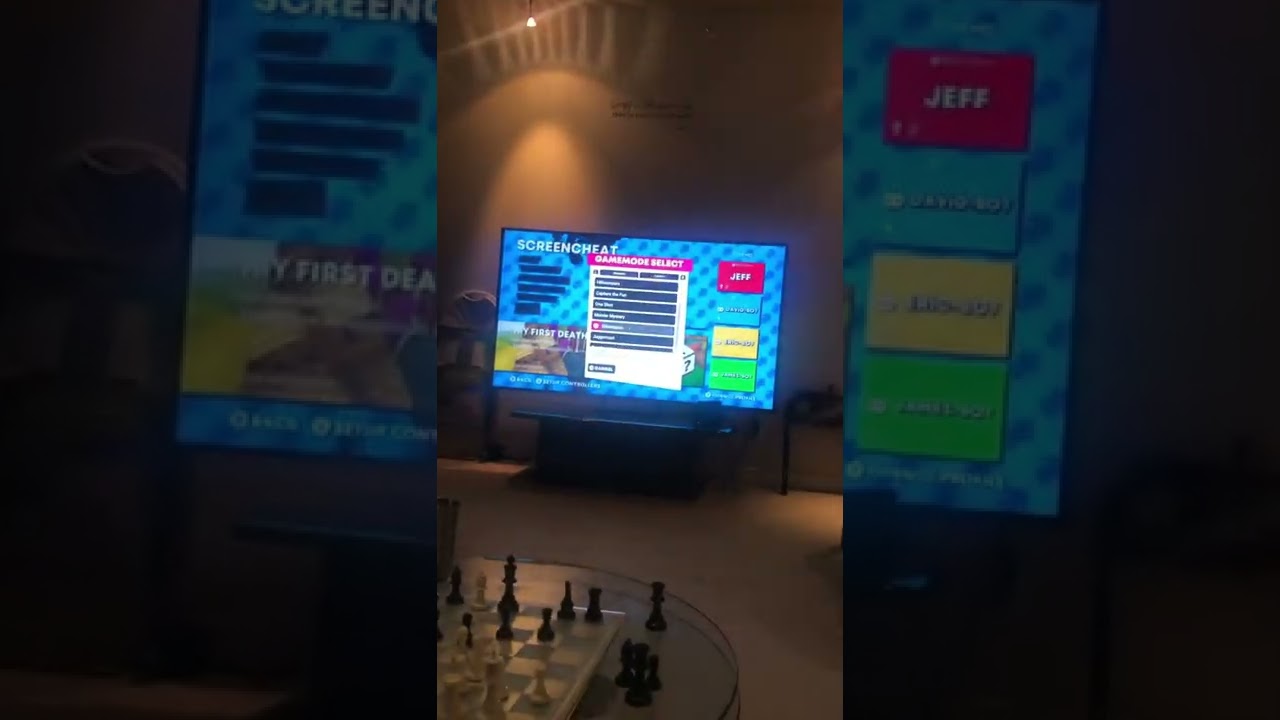 Screen cheat on Nintendo Switch