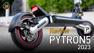 [24YOU] Full Review รีวิว PYTRON5 รุ่นใหม่ล่าสุด สกู๊ตเตอร์ไฟฟ้า ดูล้ำสมัย พร้อมยางตัน ไม่มีรั่ว!