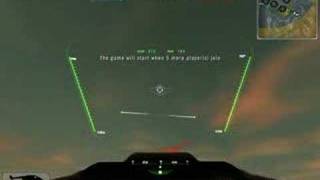 Battlefield 2142 Gunship evasion stunt - Jump at altitude