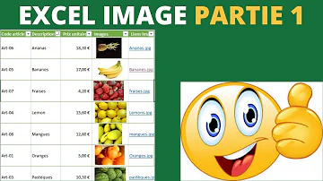 Comment insérer une image dans une cellule Excel ?