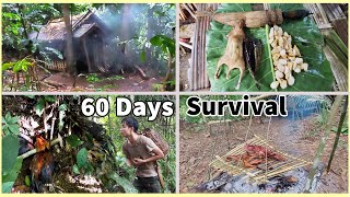 60 Day Survival Challenge | Survival Alone In The Rainforest