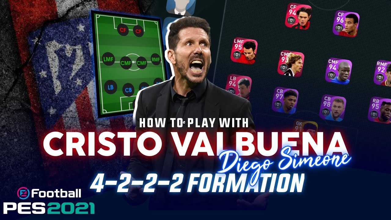 BISA PARKIR BIS! | REVIEW CRISTO VALBUENA alias DIEGO SIMEONE PES 2021 MOBILE - Pes mobile Indonesia