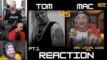 First Reaction | Tom MacDonald - "Lethal Injection" (MAC LETHAL DISS) | Staying Off Topic