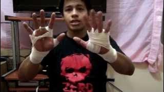 Como vendarse las manos para pelear o entrenar / Dos tipos de vendaje para combate