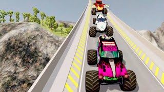 Monster Jam | Monster Trucks | High Speed Monster Jam Crashes, Freestyle, & Racing #37 screenshot 4