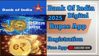 Bank Of India Digital e Rupee registration Kaise Kare 2025 | Boi sent money pay how boi e rupee app