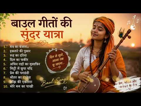 Top 10 Hindi Baul Songs 2026 | Original Adhunik Baul Collection | Soulful Ektara Folk Music 🎵