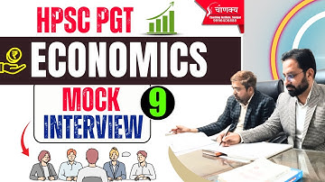 Hpsc pgt Economics Mock Interview preparation | Hpsc pgt interview preparation | Vikas Jangra Sir