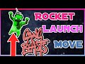 Rocket launch move  gang beasts tutorials