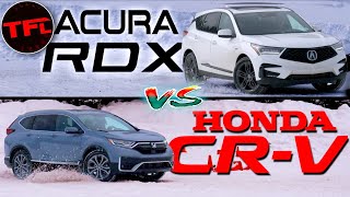 When the Weather Turns Bad Is The Acura RDX or CRV Better In The Snow: I Drive Both To Find Out!