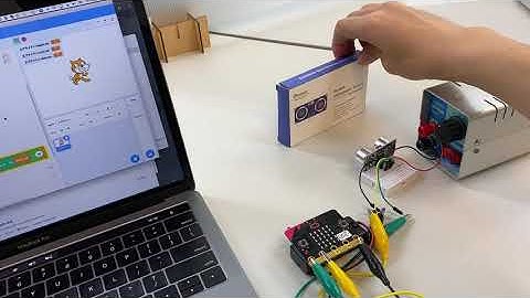 Scratch Micro:bit MORE control Ultrasonic Sensor