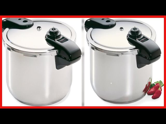 Presto 8 Qt. Stainless Steel Pressure Cooker-01370PRESTO 