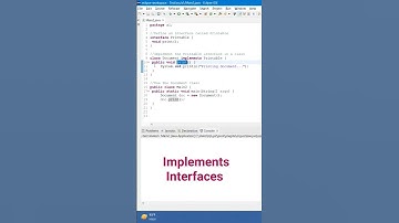 implementation of interface in Java