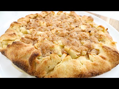 Video: Tarta Rústica De Manzana Y Arándanos