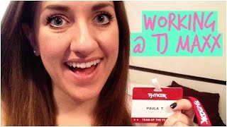 WORKING AT TJ MAXX | Tewsummer